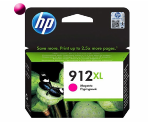 HP 912XL High Yield Magenta Original Ink Cartridge (825 p...