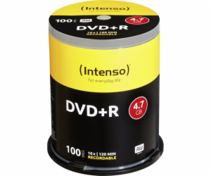 INTENSO DVD+R Cake Case 4,7GB 100ks