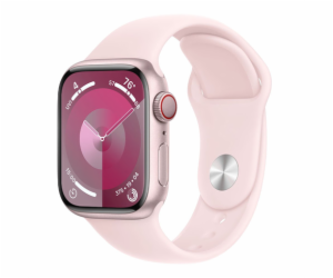 Apple Watch Series 9 Cellular 45mm Růžový hliník se světl...