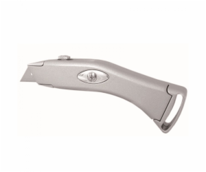 Nůž Dedra s lichoběžníkovou čepelí, kovová rukojeť - M9018