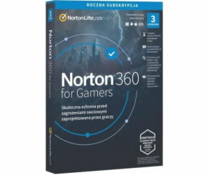 NORTON 360 pro zařízení Gamers 3 na 12 měsíců