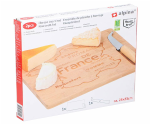 ALPINA Prkénko na sýr sada 2 ks 28x23cmED-211311