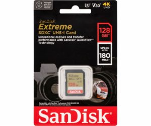 SanDisk Extreme SDXC       128GB UHS-I C10 U3 V30