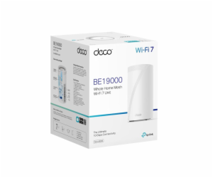 WiFi router TP-Link Deco BE85(1-pack) AXE19000, WiFi 7, 1...