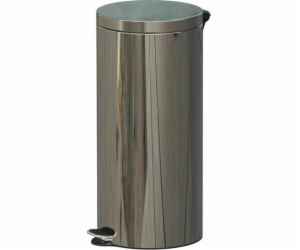 ALDA pedálový odpadkový koš stříbrný (AF614-19)