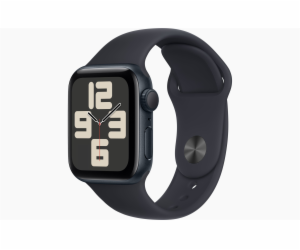 Apple Watch SE GPS 44mm Midnight Aluminium Case with Midn...