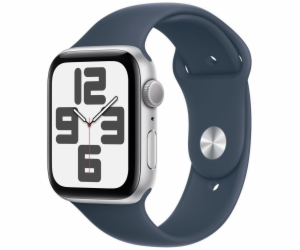 APPLE Watch SE GPS 44mm Silver Aluminium Case with Storm ...