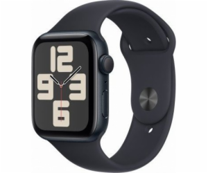 Chytré hodinky Apple Watch SE GPS, 44mm půlnoční hliníkov...