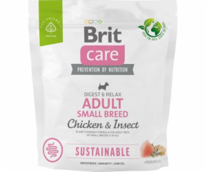 BRIT Care Dog Sustainable Adult Small Breed Chicken & Ins...