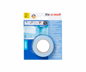 Oboustranná lepicí páska Fix-O-Moll, 1,5 m x 19 mm