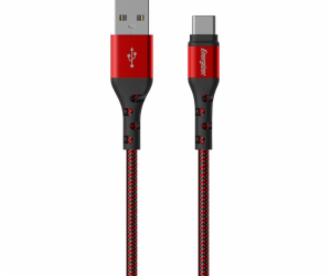 Energizer USB-A - USB-C USB kabel 2 m červený (C520CKRD)