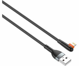 LDNIO USB-A - Lightning kabel 1 m černý (LS561 lightning)