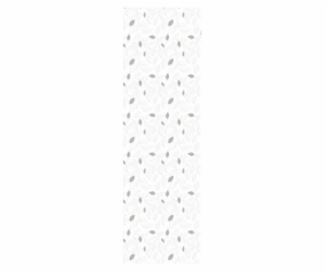 Vanový závěs DOMOLETTI GS-007, bílý, šedý, 180×180 cm