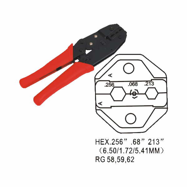 NE KLEŠTĚ LISOVACÍ (CRIMP) BNC, RG58, RG59