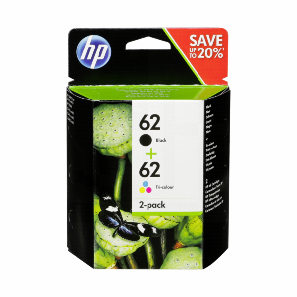 HP N9J71AE Combo 2-Pack BK/Color c. 62