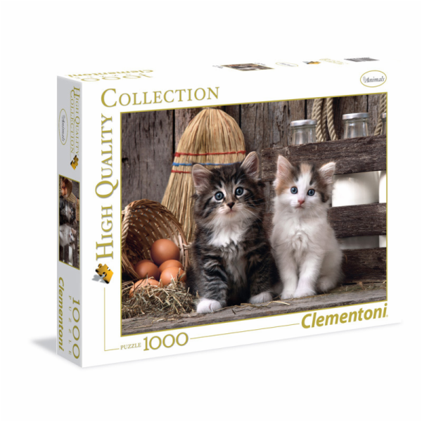Clementoni High Quality Collection - Niedliche Kätzchen, Puzzle