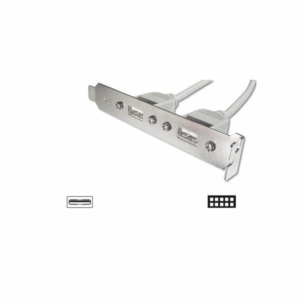 DIGITUS USB Slot Bracket Cable