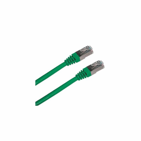 Patch cord FTP cat5e 1M zelený