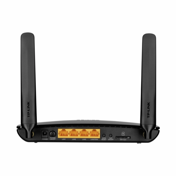 Modem TP-Link Archer MR200 LTE s WiFi routerem, AC750, 3x LAN, 1x WAN, 1x slot SIM/ 300/433Mbps, OneMesh