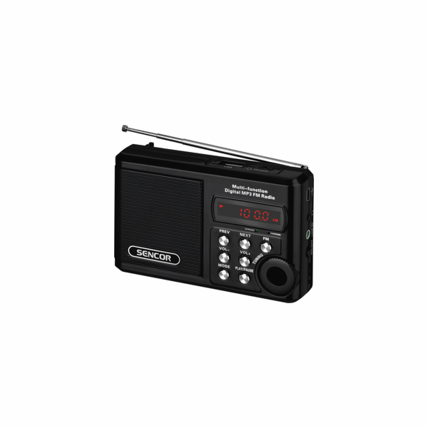 SRD 215 B RÁDIO S USB/MP3 SENCOR