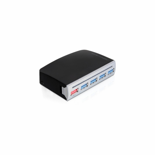 HUB USB Delock 1x USB-A do ładowania + 4x USB-A 3.0 (61898)
