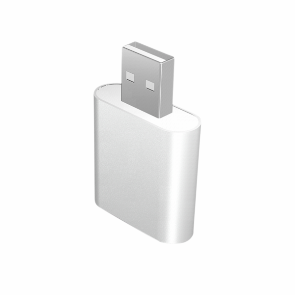 RAIDSO BOX Adaptér z USB 2.0 A samec/2x Jack 3,5mm