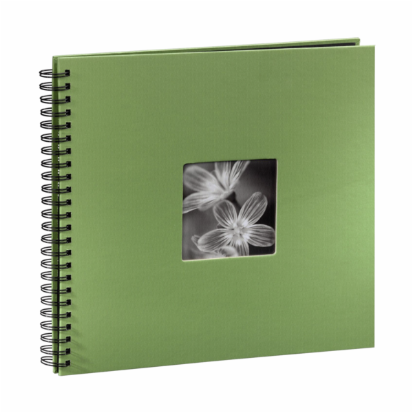 Album Hama Fine Art Spiral zelené 36x32 50 černých stran