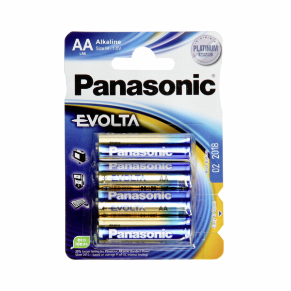 Baterie Panasonic Evolta LR6 AA Mignon 12x4 ks