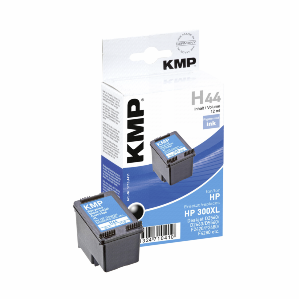 KMP H44 cartridge cerna komp. s HP CC 641 EE c. 300XL