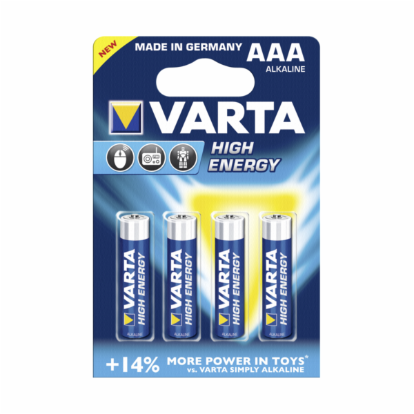 Baterie Varta High Energy Micro AAA LR 03 VPE 10x4ks