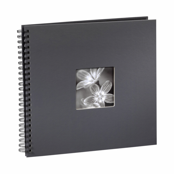 Album Hama Fine Art Spiral šedé 36x32 50 černých stran