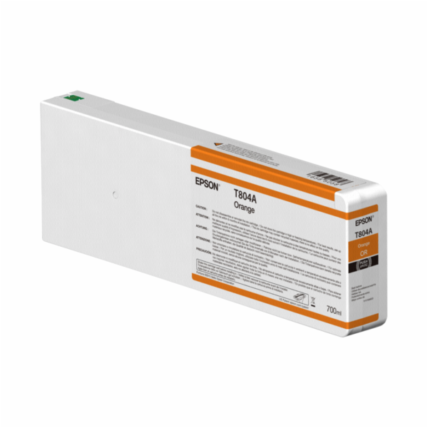 Epson cartridge UltraChrome HDX oranzova 700 ml T 804A