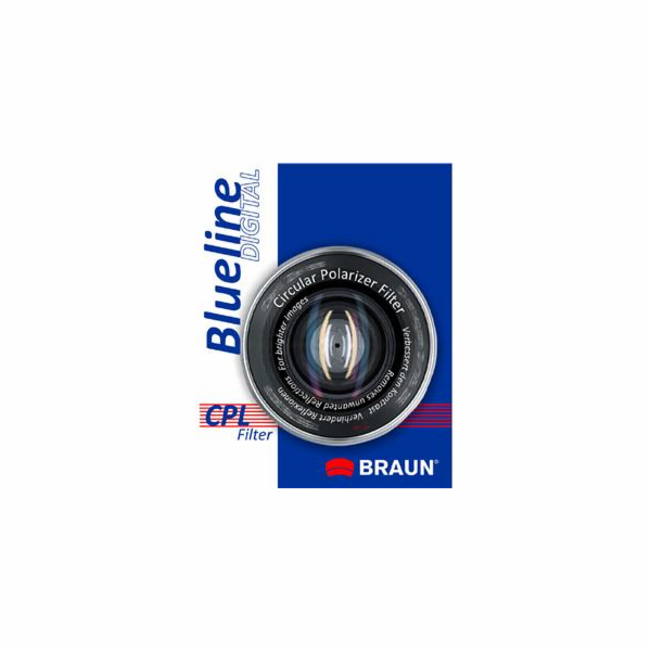 Braun C-PL BlueLine polarizační filtr 62 mm