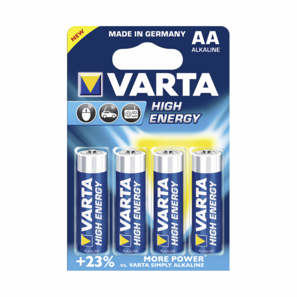 20x4 Varta High Energy Mignon AA LR 6 PU inner box