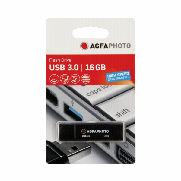 AgfaPhoto USB 3.0 cerna 16GB 10569