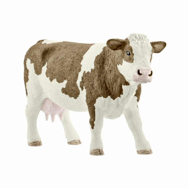 Schleich Farm Life 13801 Simmentalska krava