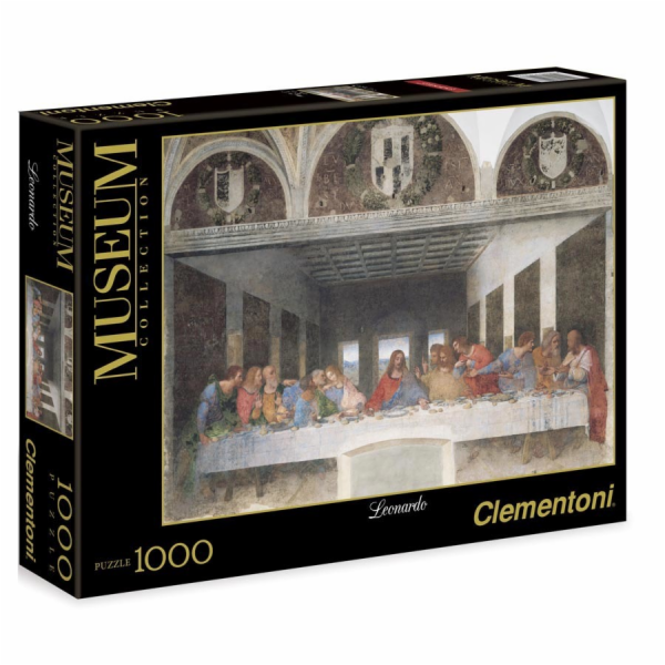 Puzzle Museum 1000 dílků Leonardo de Vinci - Poslední večeře 31447 Puzzle