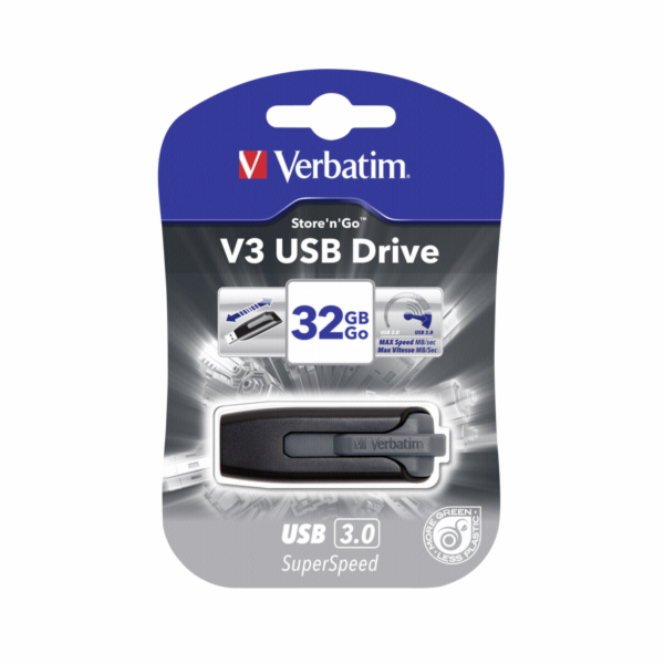 Verbatim Store n Go V3 USB 3.0 / grey 32GB 49173