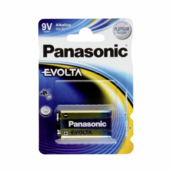 1 Panasonic Evolta 6 LR 61 9V-Block