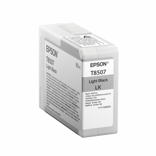 Epson cartridge svetle cerna T 850 80 ml T 8507