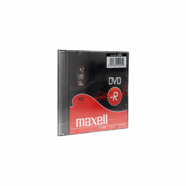 DVD-R 4,7GB 16x 1PK SC MAXELL