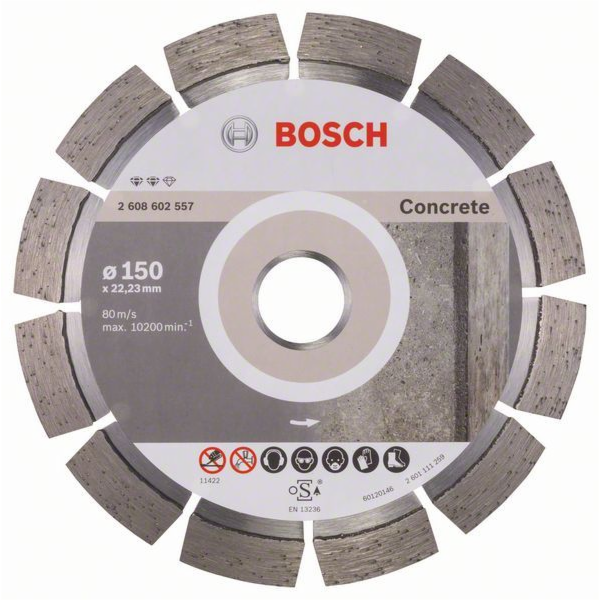 Bosch Diamantový dělicí kotouč Expert for Concrete 2608602557