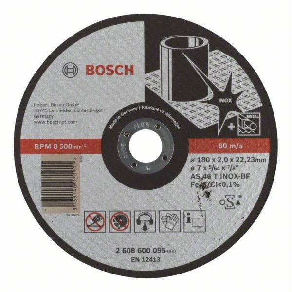 Bosch Trennscheibe Expert for Inox, O 180mm