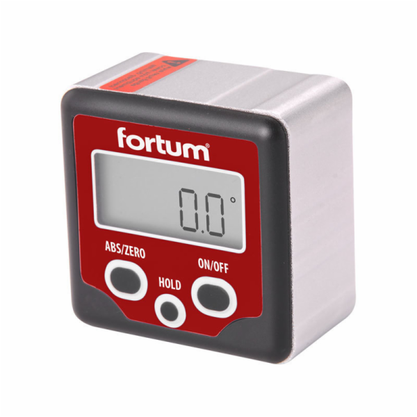 Sklonoměr digitální, 0°-360°, s magnety FORTUM