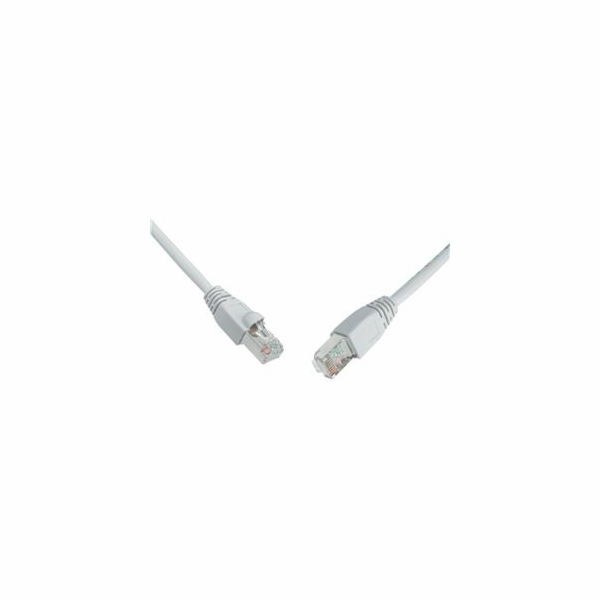 SOLARIX patch kabel CAT6 SFTP PVC 10m šedý snag-proof