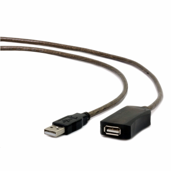 Kabel CABLEXPERT USB 2.0 aktivní předlužka, 10m