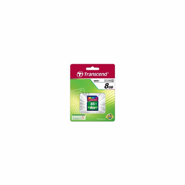 TRANSCEND SDHC karta 8GB Class 4