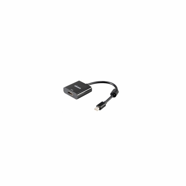 AKASA redukce Mini DisplayPort na HDMI 4k*2k, 20cm (aktivní)