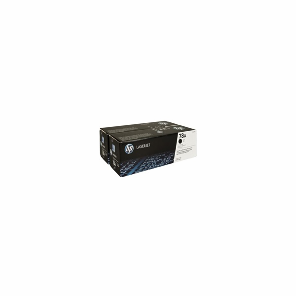 HP 78A Black 2-pack LJ Toner Cart, CE278AD (2,100 / 2,100 pages)