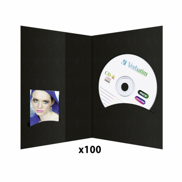 1x100 Daiber desky pro pasove foto s CD prihrad.do 10x15 cerna